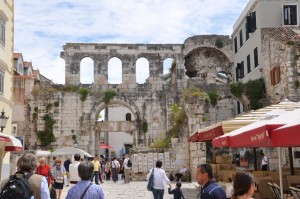 Ancient Roman and Greek architecture at every turn