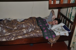 Our one and only night at Nairobi Backpackers