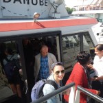 Out of here, boat ride to Vienna on the Danube
