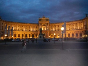 Vienna at night, just walking around, stunning