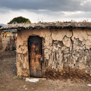 Dung/mud hut